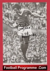 Manchester United Lou Macari Signed Autographed Picture Man Utd
