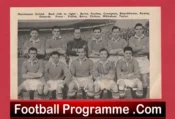 Manchester United Multi Autographed Signed Picture Man Utd 1950s