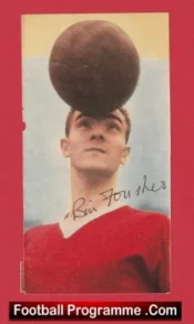 Manchester United Bill Foulkes Signed Autograph Picture Man Utd