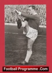 Manchester United Maurice Setters Signed Autograph Picture Man Utd