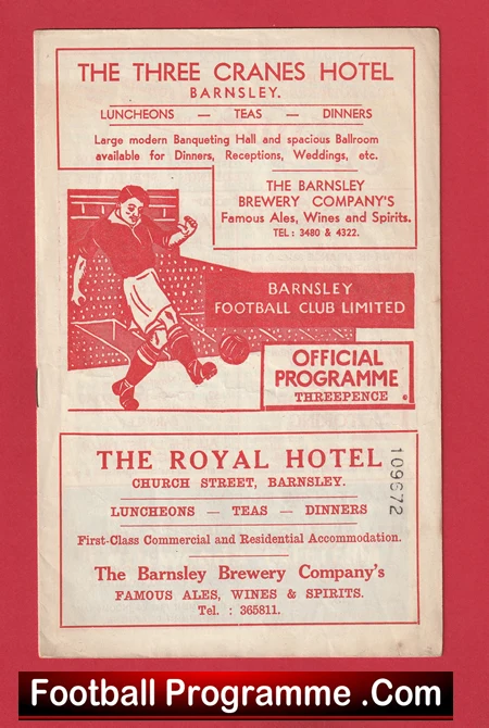 Barnsley v Huddersfield Town 1958 - Denis Law - Image 2
