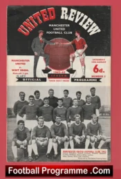 Manchester United v WBA 1962 – Man Utd 62 Denis Law First Match