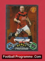 Manchester United Wayne Rooney Autograph Signed Football Card