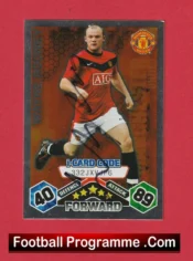 Manchester United Wayne Rooney Autograph Signed Football Card