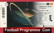 Everton v Manchester United 2009 – FA Cup Semi Final Match Ticket