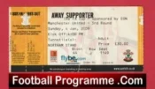 Southampton v Manchester United 2009 – Football Ticket