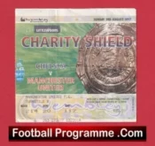 Manchester United v Chelsea 1997 – Charity Shield Ticket