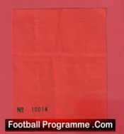 Oldham Athletic v Manchester United 1990 – Ticket