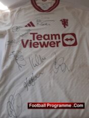 Manchester United Womens Multi Signed Football Shirt Man Utd 2023 – 2024