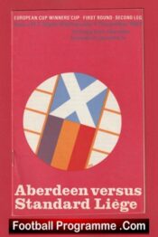Aberdeen v Standard Liege 1967 – European Cup Winners Cup