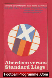 Aberdeen v Standard Liege 1967 – European Cup Winners Cup