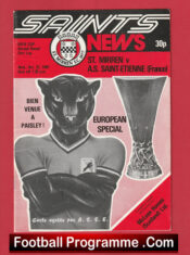 St Mirren v AS St Etienne 1980 – UEFA Cup