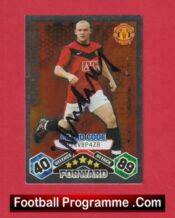 Manchester United Wayne Rooney Autograph Signed Football Card