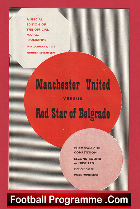 Manchester United v Red Star Belgrade 1958 - Munich Season 1957/58 - Image 2