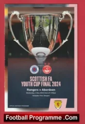 Glasgow Rangers v Aberdeen 2024 – Scottish Youth Cup Final