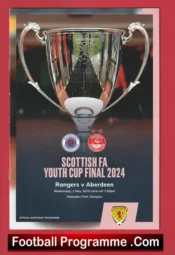 Glasgow Rangers v Aberdeen 2024 – Scottish Youth Cup Final