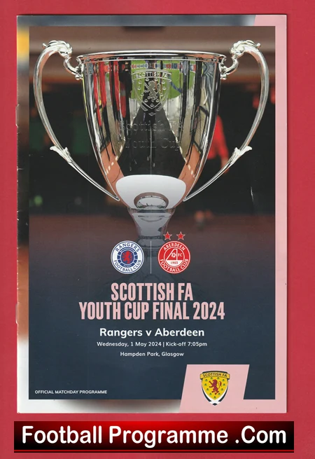 Glasgow Rangers v Aberdeen 2024 - Scottish Youth Cup Final - Image 2