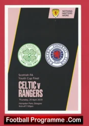 Glasgow Rangers v Glasgow Celtic 2019 – Scottish Youth Cup Final