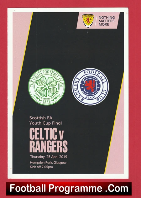 Glasgow Rangers v Glasgow Celtic 2019 - Scottish Youth Cup Final - Image 2