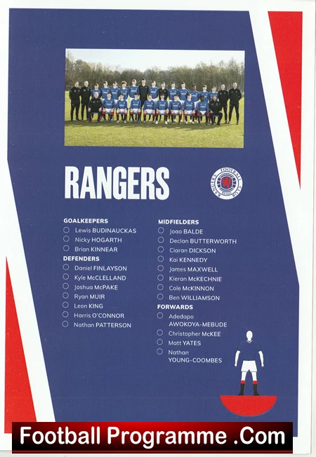 Glasgow Rangers v Glasgow Celtic 2019 - Scottish Youth Cup Final - Image 4