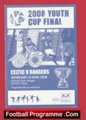 Glasgow Rangers v Glasgow Celtic 2008 – Scottish Youth Cup Final