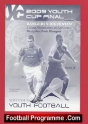 Glasgow Rangers v Hibernian Hibs 2009 – Scottish Youth Cup Final