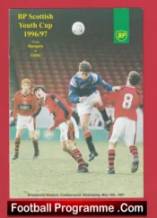 Glasgow Rangers v Glasgow Celtic 1997 – Scottish Youth Cup Final