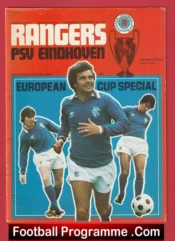 Glasgow Rangers v PSV Eindhoven 1978 – European Cup