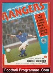 Glasgow Rangers v Lillestroem 1979 – European Cup WC