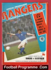 Glasgow Rangers v Lillestroem 1979 – European Cup WC