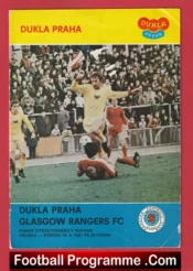 Dukla Prague v Glasgow Rangers 1981 – ECWC