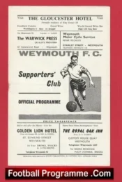 Weymouth v Barnstaple Town 1962