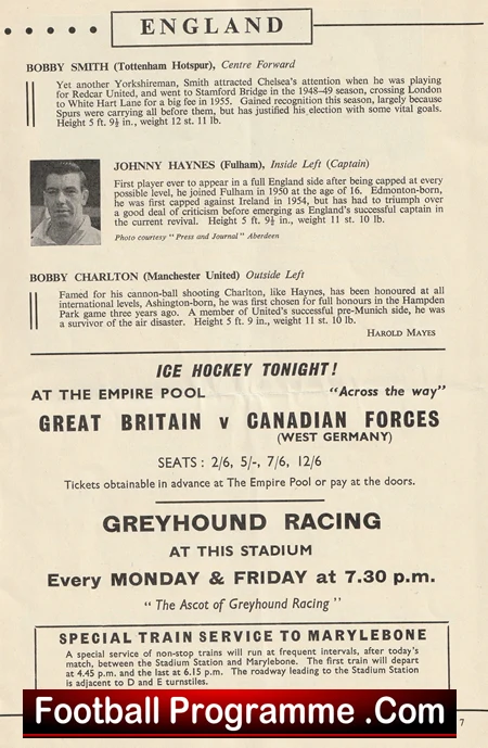 England v Scotland 1961 - The Score was 9 - 3 - Image 4
