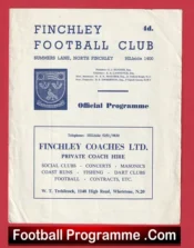 Finchley v Wembley 1964 – London Charity Cup
