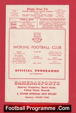 Woking v Enfield 1967