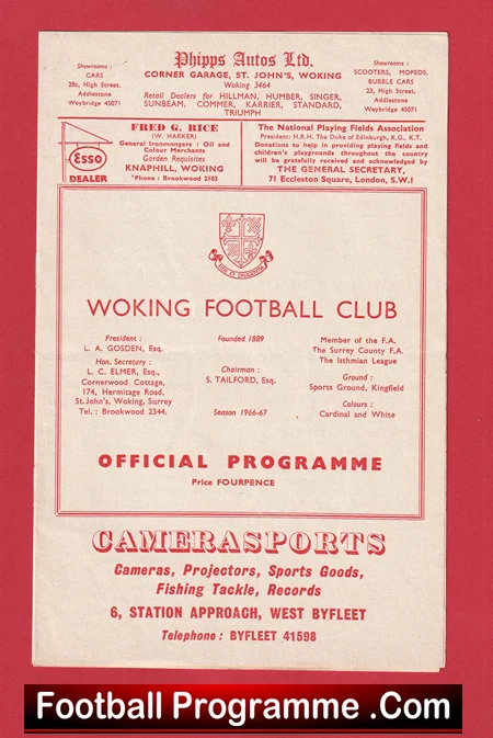 Woking v Enfield 1967 - Image 2