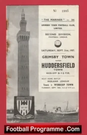 Grimsby Town v Huddersfield Town 1957 – to clear