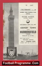 Grimsby Town v Huddersfield Town 1957 – to clear