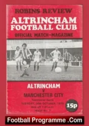 Altrincham v Manchester City 1979 – Testimonial Match