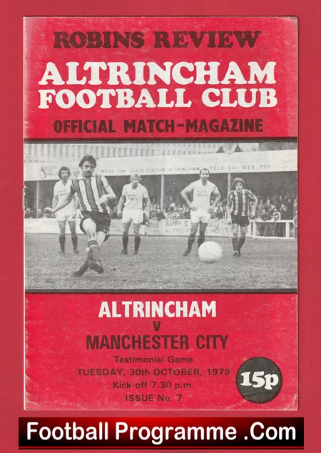 Altrincham v Manchester City 1979 - Testimonial Match - Image 2