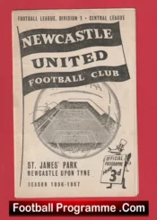 Newcastle United v Arsenal 1957