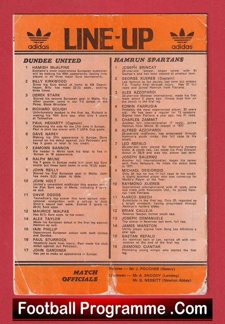 Dundee United v Hamrun Spartans 1983 - Image 3
