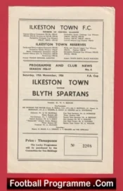 Ilkeston Town v Blyth Spartans 1956 – FA Cup