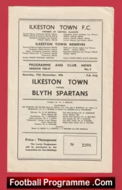 Ilkeston Town v Blyth Spartans 1956 – FA Cup