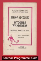 Bishop Auckland v Wycombe Wanderers 1955 – Amateur Cup Semi Final