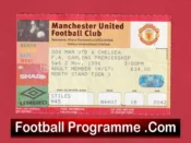 Manchester United v Chelsea 1996 – Football Ticket