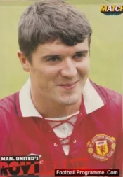 Manchester United Roy Keane Signed Autographed Picture Man Utd
