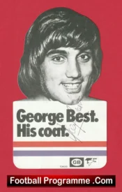 Manchester United George Best Signed Autograph Edwardia Fashion Label