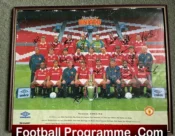 Manchester United Multi Signed Massive Team Poster Man Utd 1993 1994
