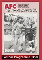 Bournemouth v Wigan Athletic 1983 – George Best Last